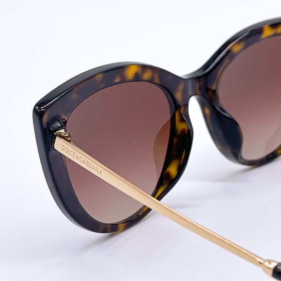 NEW DOLCE&GABBANA WOMEN’S SUNGLASSES DG4408 502/13 CAT EYE EYEWEAR D&G DG4408F - Picture 6 of 12